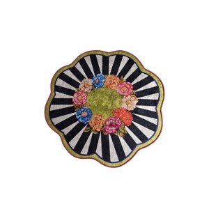 Koupelnový kobereček Flower Rulette 100 cm