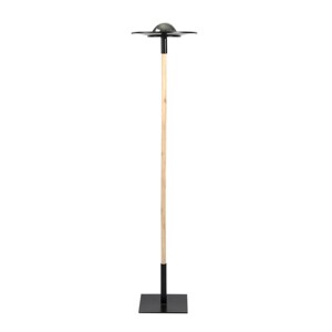 Stojací ptačí pítko BAMB 116 cm černé