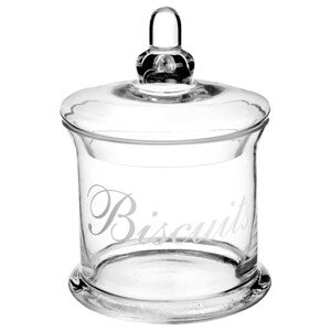 Skleněná dóza na sušenky Biscuits 1000 ml čirá