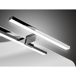 LED lampička Juliet 30 cm chrom