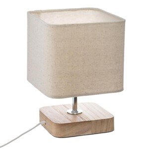 Stolní lampa TOXEY béžová