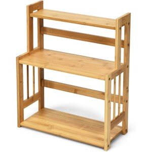 Kuchyňský regál na koření CEZAR bambus