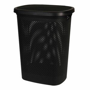 Koš na prádlo STORAGE 60 L černý