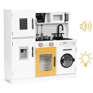 Dětská kuchyňka CHEF ECOTOYS bílá/béžová