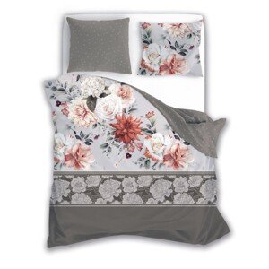 Bavlněné saténové povlečení PURE SATEEN 220x200 cm + 2x 70x80 cm vícebarevné