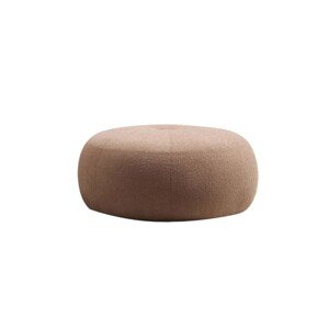Taburet TINA bouclé cappuccino