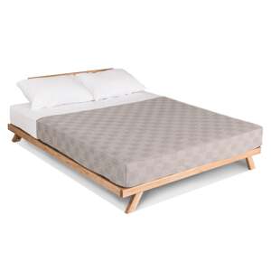 Dvoulůžková postel BREEZIO 02 180x200 bukové dřevo
