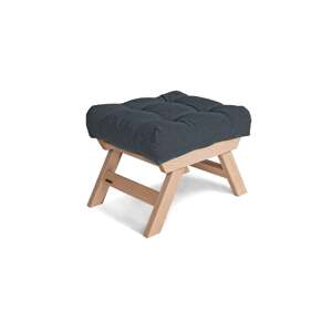 Taburet BREEZIO 01 55 cm bukové dřevo/grafitově šedý