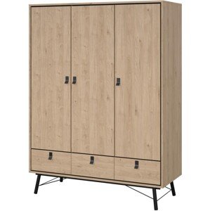 Šatní skříň Rainy 150 cm hickory Jackson