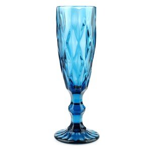 Sada 6 ks sklenic ELISE 180 ml modrá