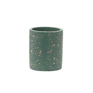 Cementový obal na květináč GREENOS 10 cm zelený