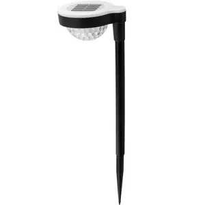 Solární LED lampa Lati 38 cm černá/teplá bílá