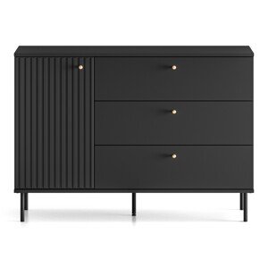 Komoda LAGOS 120 cm černá