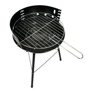 Gril na dřevěné uhlí BBQ1007 černý
