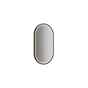 LED zrcadlo APOLLO 2 50x90 cm černé