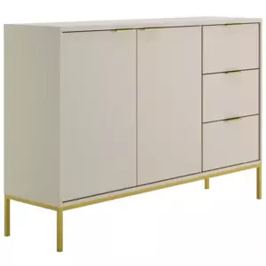 Komoda Austin 150 cm kašmír/zlatá