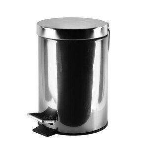 Odpadkový koš ZAC 3L stříbrný