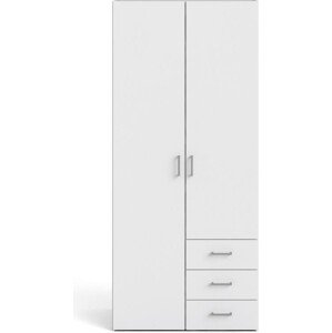 Šatní skříň Sida 77 cm bílá