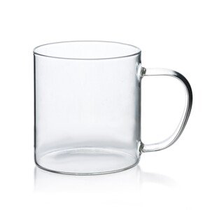 Skleněný hrnek PETER 450 ml čirý
