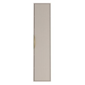 Závěsná koupelnová skříňka Avila 38 cm kašmírová/zlatá
