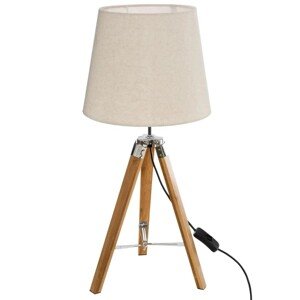 Stolní lampa RUNO béžová