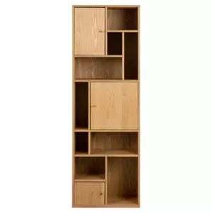 Knihovna Rangoon 60 cm dub přírodní olejovaný