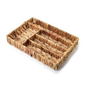 Příborník AMPARO 33x23x4,5 cm vodní hyacint natural