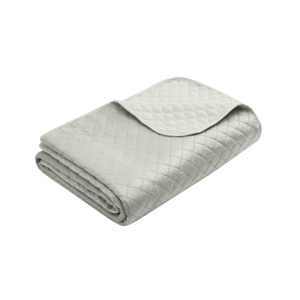 Oboustranný prošívaný přehoz BEDDO 006 170x210 cm světle šedý