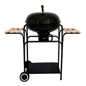 Gril na dřevěné uhlí BBQ1003 černý