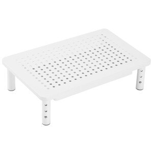 Nastavitelný stojan na monitor NANKIN bílý