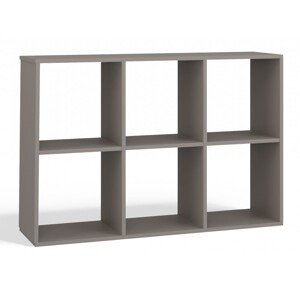 Regál Malax 110 cm šedý