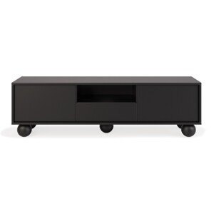 TV stolek FRANCESCO 154 cm černý