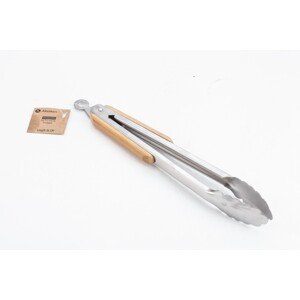 Kuchyňské ocelové kleště MODERN KITCHEN 26,5 cm stříbrné