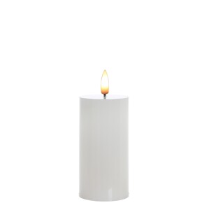LED svíčka IDALIA 13 cm bílá