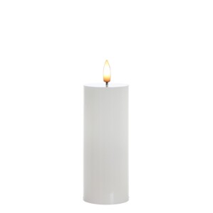 LED svíčka IDALIA 16 cm bílá