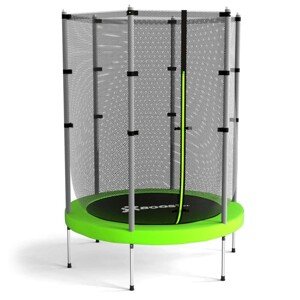 Dětská zahradní trampolína Saut 140 cm zelená/černá