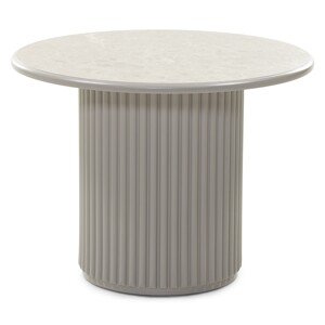 Konferenční stolek Livorna 60 cm šedý/mramor
