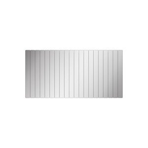 Sada 20 ks nalepovacích zrcadel Stripe 5x40 cm stříbrná