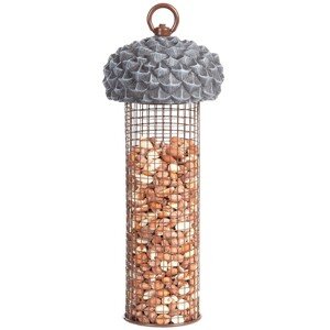 Krmítko pro ptáky Moltrix 28 cm šedé