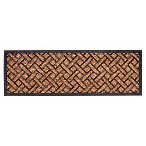Kokosová rohožka PARQUET 120x40 cm hnědá