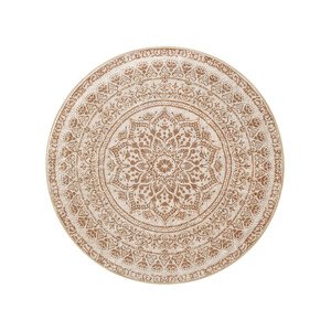 Kulatý koberec ORIENT 120 cm cappuccino