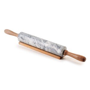 Kuchyňský váleček MODERN KITCHEN šedý kámen/dřevo