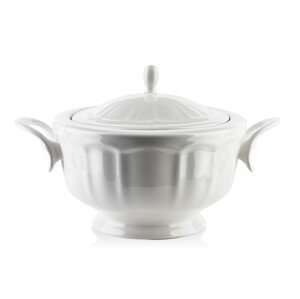 Porcelánová polévková mísa s víkem HELLA 2,5 l bílá