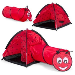 Dětský stan LADYBUG IPLAY červený