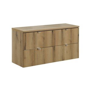 Závěsná skříňka Nova Oak s deskou 120 cm dub coast evoke