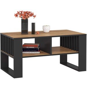 Konferenční stolek Rockford dub craft/černý