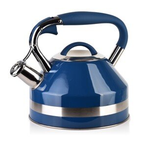 Rychlovarná konvice GEORG BLUE 2,0 l stříbrná/modrá