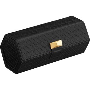 Úložný box na hodinky Leslie IV černý
