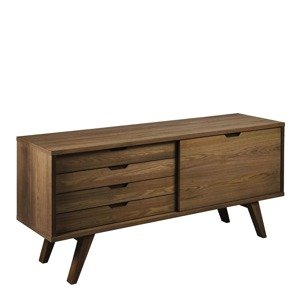 Komoda A-Line 160 cm dub kouřový