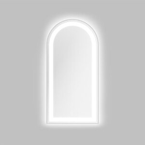 Nástěnné dotykové zrcadlo Carmine s LED osvětlením 50x100 cm stříbrné